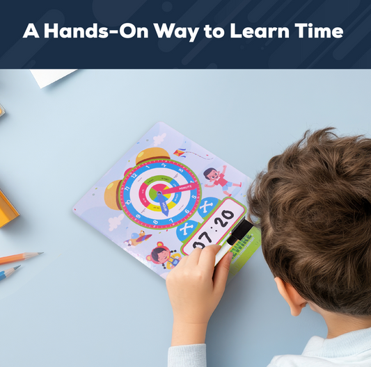 Meet Clock Buddy – A Hands-On Way to Help Kids Master Time!