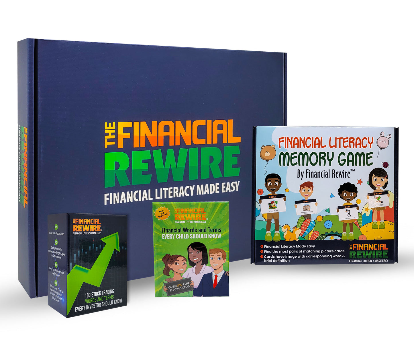 Financial Literacy Educational Set for the Entire Family - All 4 Products!