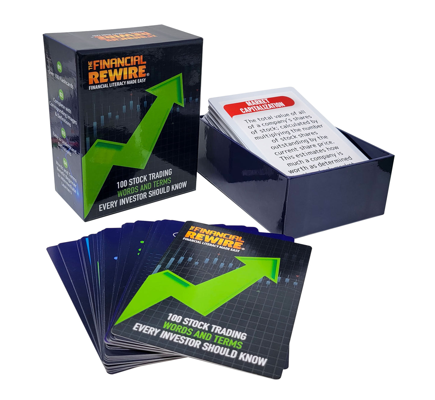 Gen 2_ 100 Stock Trading Words & Terms Every Investor Should Know Deluxe Flashcard Set