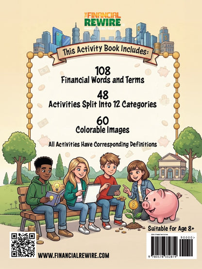 Activity Book: 100 Financial Literacy Words and Terms Every Child Should Know_Gen3