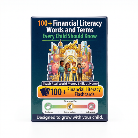 100 Financial Literacy Words and Terms Every Child Should Know _Gen 3 Latest Version