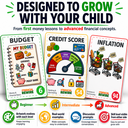 100 Financial Literacy Words and Terms Every Child Should Know _Gen 3 Latest Version