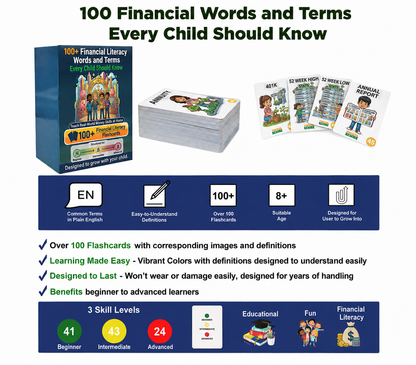 Financial Literacy Educational Set for the Entire Family - All 4 Products!