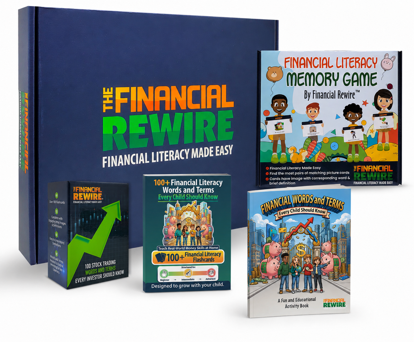 Financial Literacy Educational Set for the Entire Family - All 4 Products!