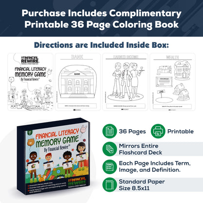 Financial Literacy Memory Game