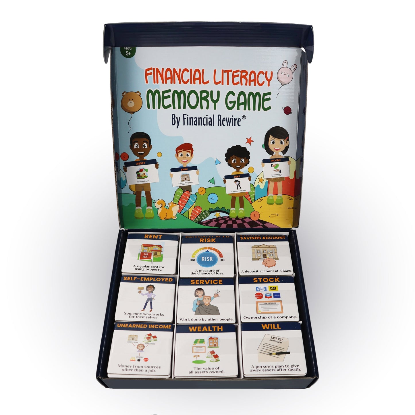 Financial Literacy Memory Game