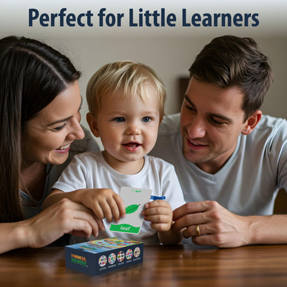 First Steps Learning Flashcards – 76 Cards for Toddlers & Kids – Letters, Numbers, Colors, Shapes & Emotions – Early Learning Tool for Ages 3+