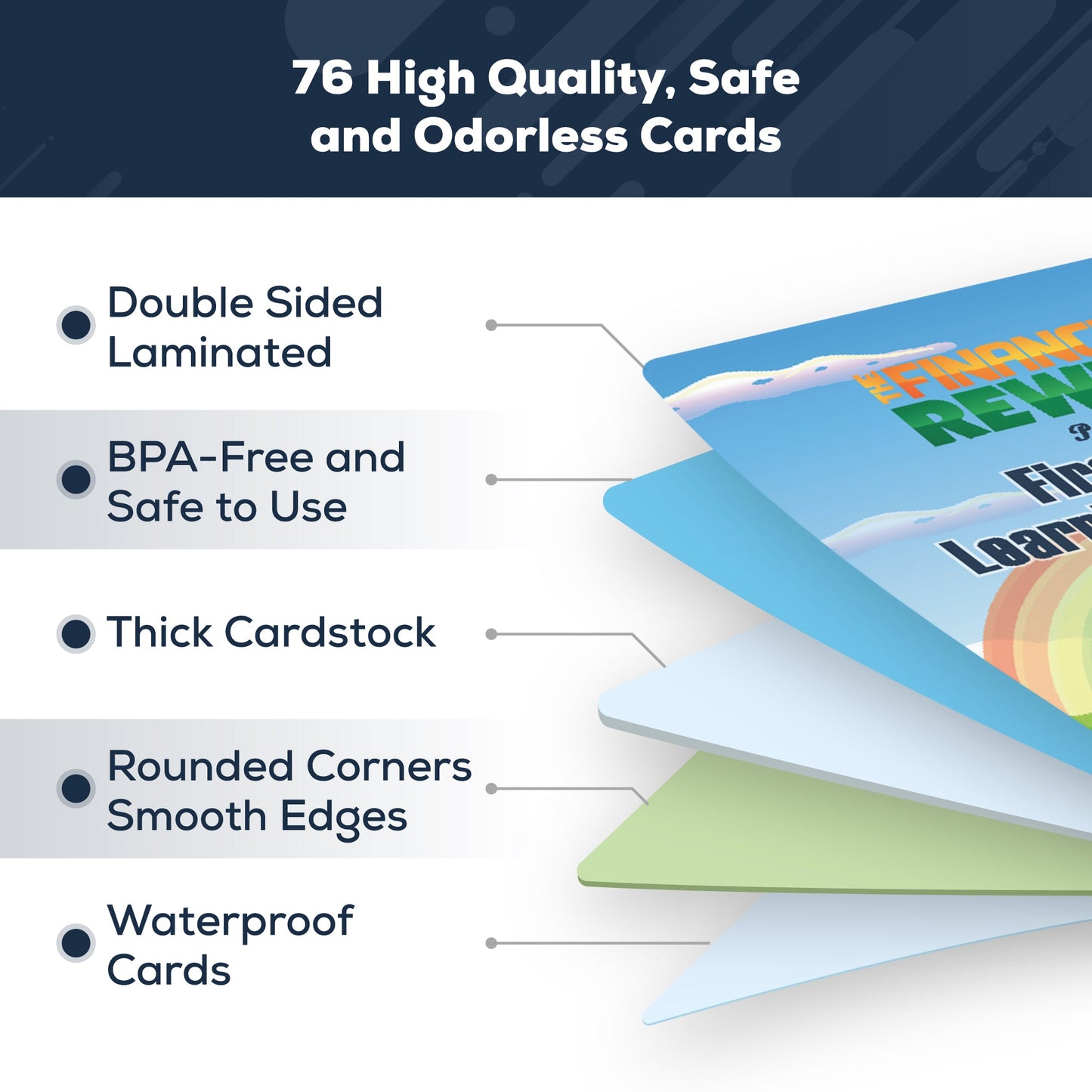 First Steps Learning Flashcards – 76 Cards for Toddlers & Kids – Letters, Numbers, Colors, Shapes & Emotions – Early Learning Tool for Ages 3+